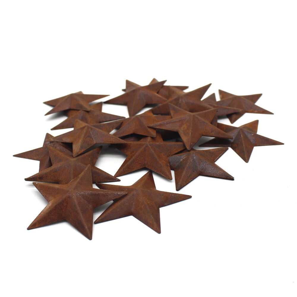 2661 Primitives Rustic Country Décor. Rusty Small Metal Barn Star Home